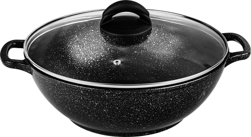 Казан HOPPS Cooking Show, стеклянная крышка, литой, антипригарное покрытие, индукция, 4 л, Арт. HKn2841ID