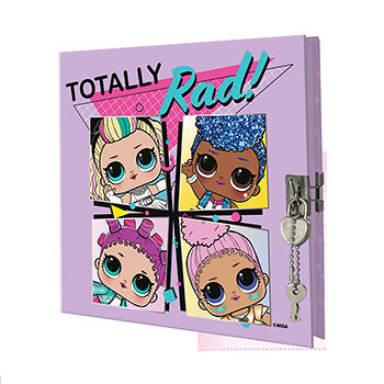 Блокнот LOL с замком