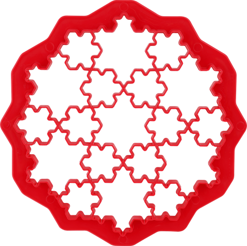 

Форма для печенья HOMECLUB Рождественская 23,5x1,5см, пластик Арт. UNR-227