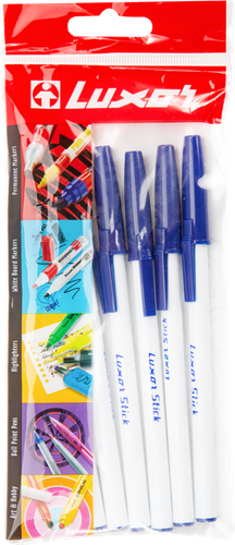 

Ручка шариковая LUXOR Stick синий Арт. 1232/6С, 6шт