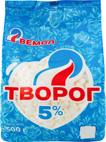 

Творог Вемол 5% 500 г