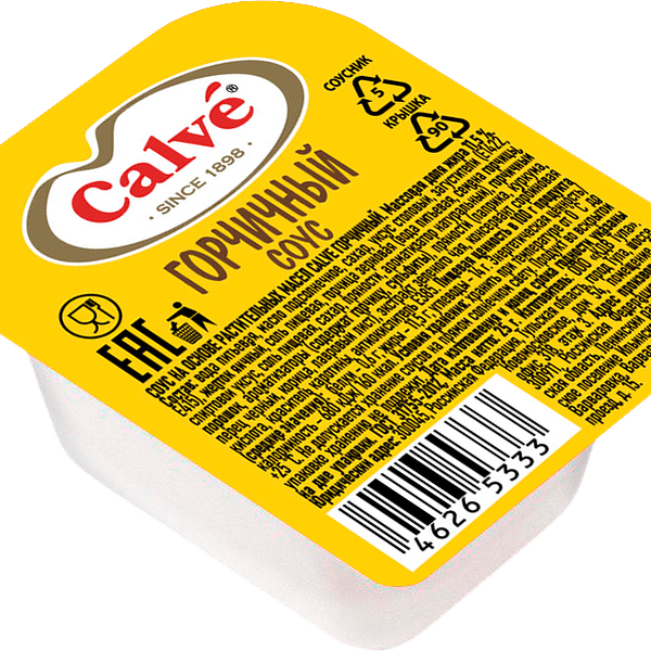 Соус Calve Горчичный, 25г