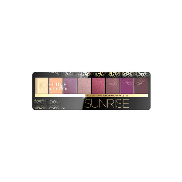 Палетка теней для век Eveline Cosmetics Professional Eyeshadow Palette т.01 Sunrise 9,6 г