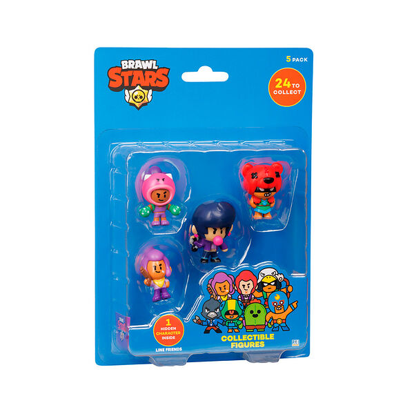 Набор коллекционных фигурок Brawl Stars 5 шт BRW2040
