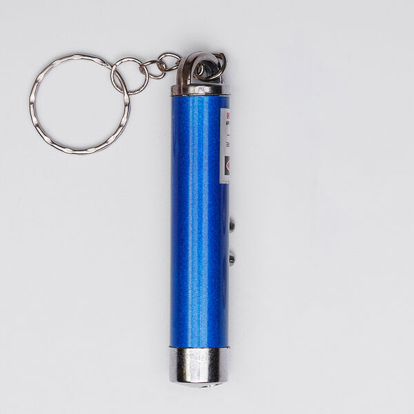 Игрушка для кошек Указка лазерная (3 вида лучей), 7х1 см