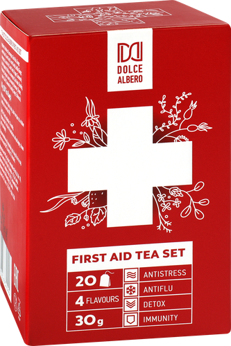 

Набор чайный Dolce Albero First Aid Set, 20 пак 30 г
