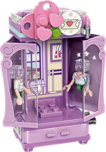 

Конструктор QMAN Молодежный кампус в ассортименте, 68-87 деталей