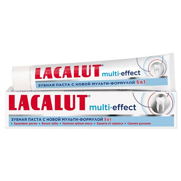 Зубная паста Lacalut Multi-effect 75 мл
