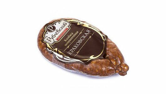 Колбаса полукопчёная Краковская Рублёвский 350 г