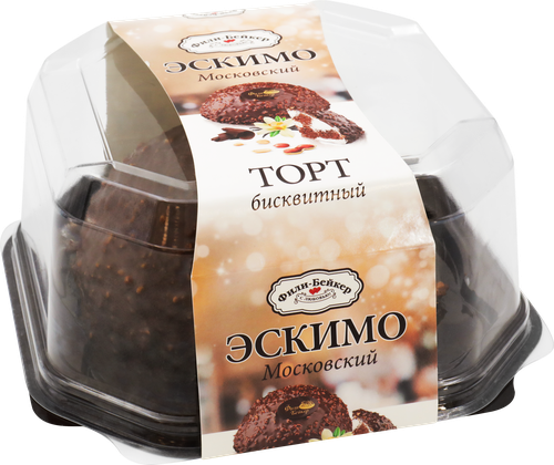 

Торт Фили-Бейкер Эскимо Московский бисквитный 450 г