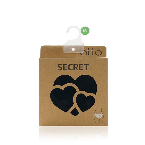 Женские трусы-слипы Atto Secret, черные, M