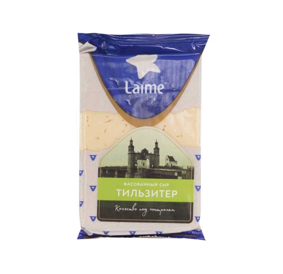 

Сыр Laime Тильзитер 45%, без змж 220 г