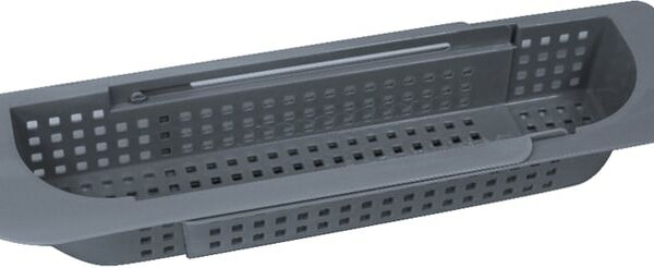 Органайзер Violet раздвижной на раковину Лофт серый