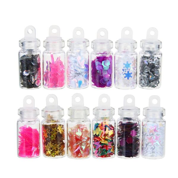 Юниlook декор для дизайна ногтей в баночках 