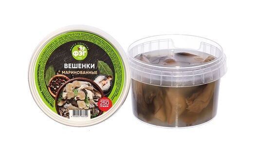 Грибы Вешенки маринованные ТМ ФЭГ
