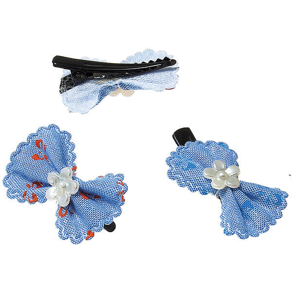 Бантик-заколка, 3,5 см, Комильфо, 15107 /8 шт./