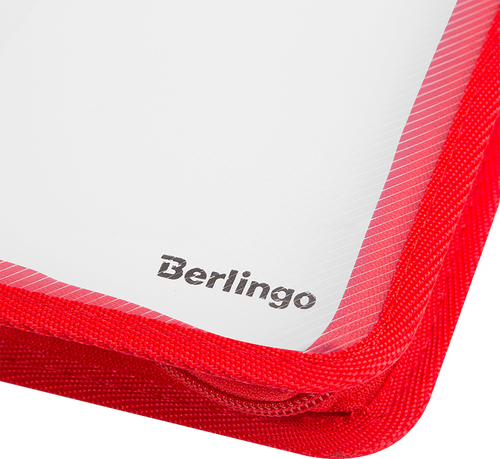 

Папка Berlingo А5 прозрачная на молнии 1 шт., цвет в ассортименте
