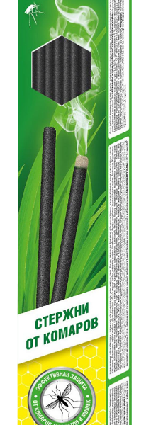Стержень от комаров Тайга, 15 шт