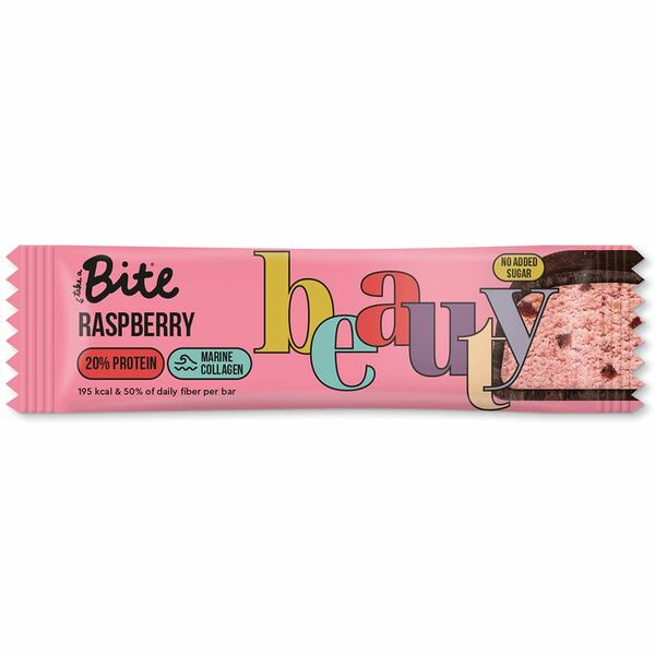 Батончик Take A Bite Малина протеиновый глазированный