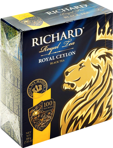 

Чай черный Richard Royal Ceylon 100 пакетиков 200 г