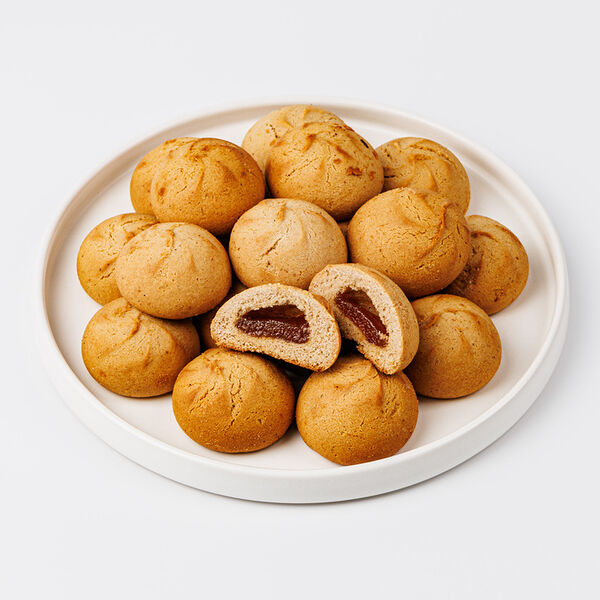 Пряники с яблочной начинкой на изомальте