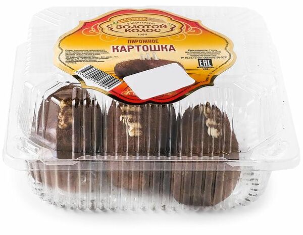 Пирожное Абачараев А.С. Картошка 162 г