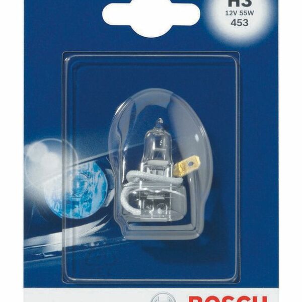 Лампа галогенная Pure Light (Пур Лайт) H3 12V 55W ТМ Bosch (Бош)