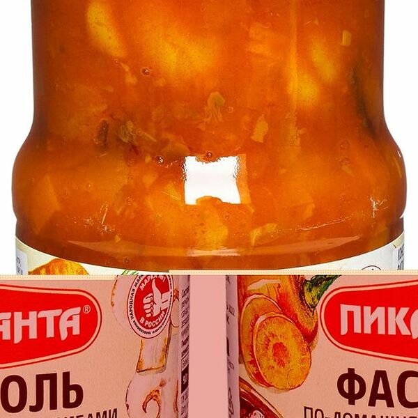 Фасоль по-домашнему Пиканта с грибами