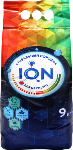

Стиральный порошок Ion для цветного белья 9 кг