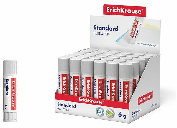 Клей-карандаш ErichKrause Standard 6г