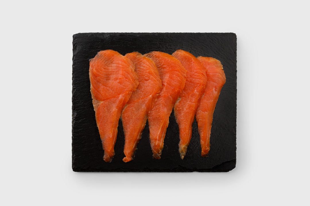 

Форель Радужная ломтики холодного копчения, вес до 160 г