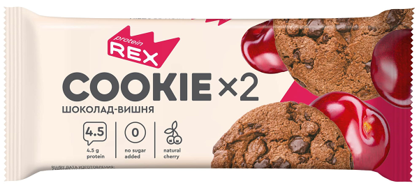 Протеиновое печенье ProteinRex Cookie 25% арахис