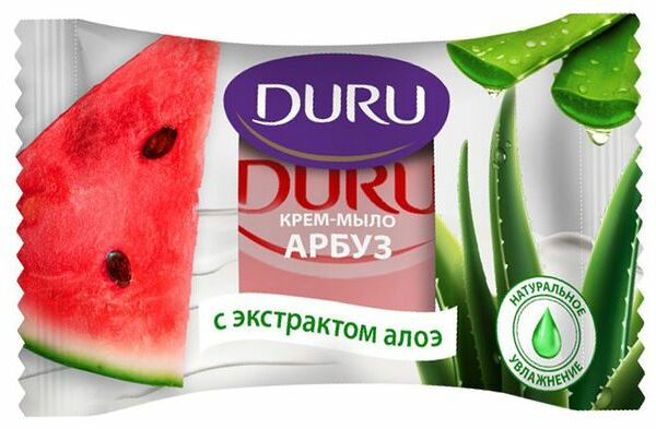 Крем-мыло Duru Арбуз и экстракт Алоэ, 80 г