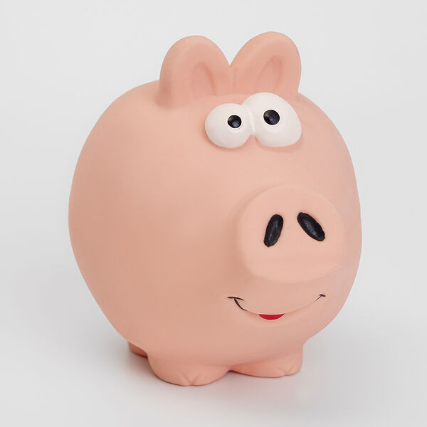 Игрушка для собак Свинка, латекс