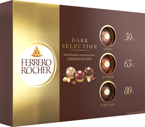 

Шоколадные конфеты Ferrero Rocher Dark Selection 187.5 г