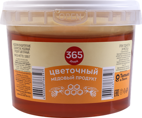 

Медовый продукт 365 дней Цветочный, 1 кг