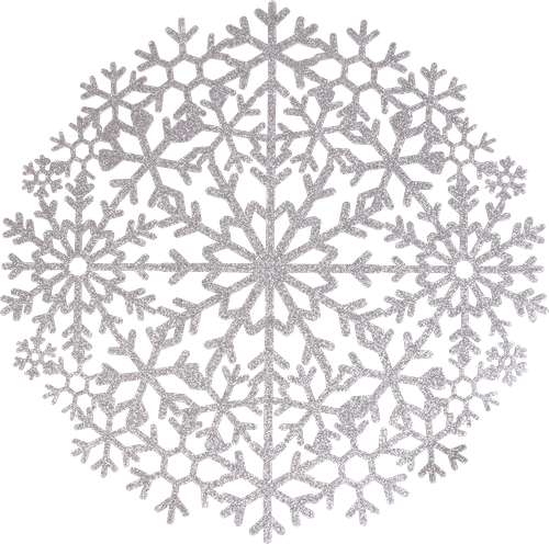 

Салфетка декоративная HOMECLUB Winter classics Снежинка d=38см