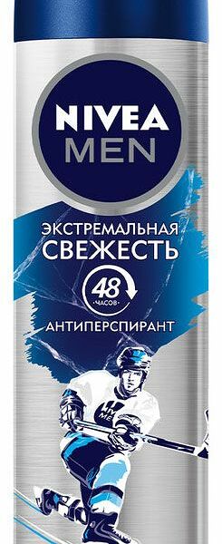 Антиперспирант Nivea Men Экстремальная свежесть спрей мужской 150мл
