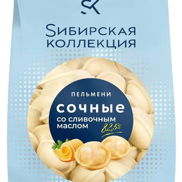 Пельмени Sибирская Коллекция Сочные со сливочным маслом, 400 г
