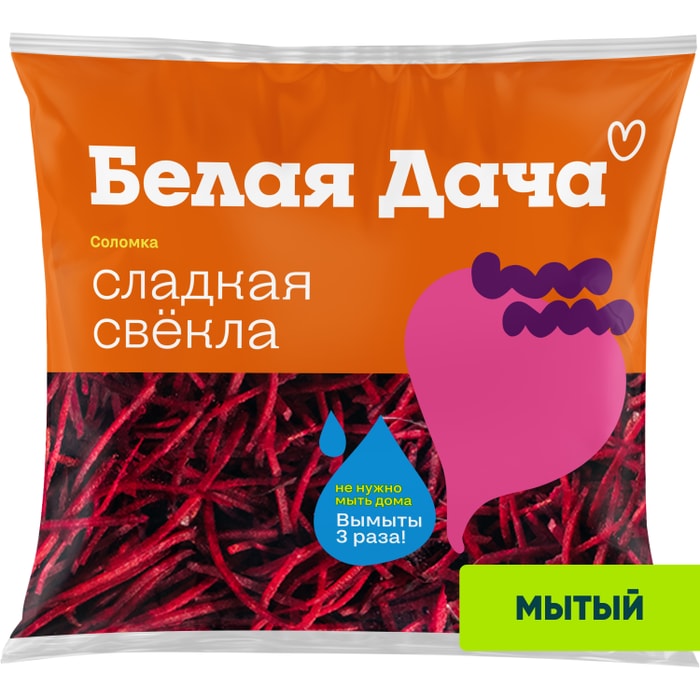 

Свекла Белая Дача сладкая соломка 200 г
