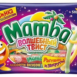 Конфеты жевательные Mamba Волшебный твист 70г
