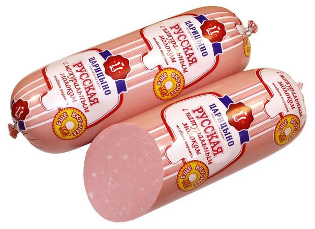 

Колбаса Царицыно вареная Русская с натуральным молоком, вес