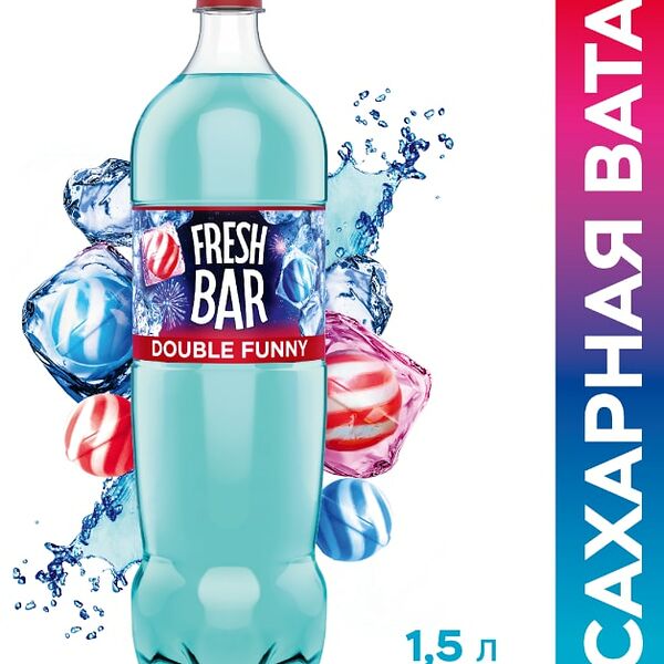 Напиток Fresh Bar Double Funny 1.5л