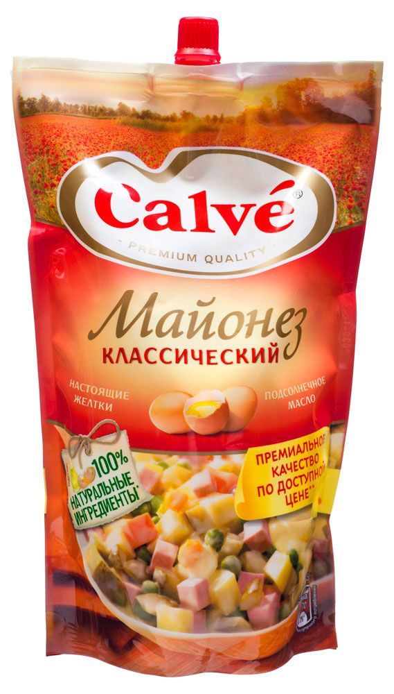 

Майонез Calve 50% классический 700 г