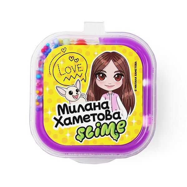 Игрушка модели Slime Hero Милана Хаметова фиолетовый, От 3 лет, Россия
