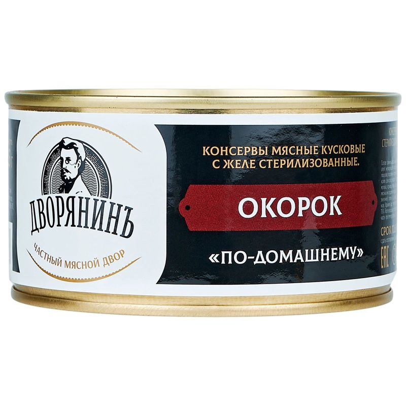 

Окорок Дворянинъ по-домашнему 325 г