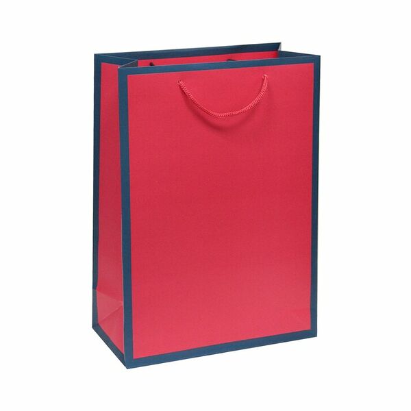 Пакет подарочный Принчипесса красный 11,5х36х26 см