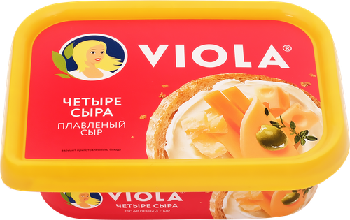 

Сыр плавленый Viola Четыре сыра 50% 200 г