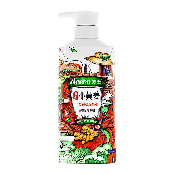 Шампунь для волос Accen Ginger с имбирем для объема 500 мл