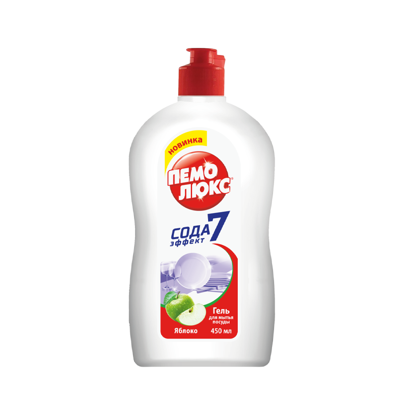 

Гель для мытья посуды Пемолюкс Яблоко 450 мл